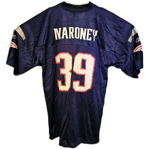 Laurence Maroney #39 New England Patriots Jersey Men’s Large Reebok NFL Players